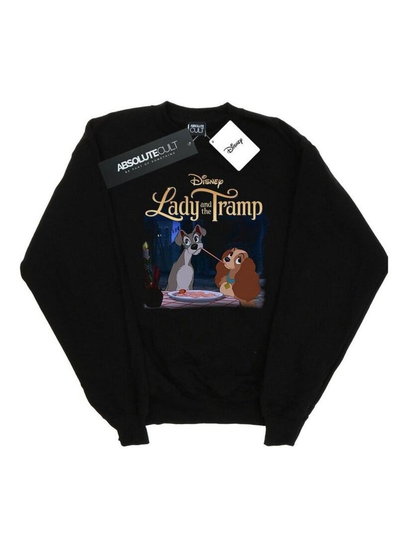 Disney - Sweat La Belle et le Clochard Noir - Kiabi