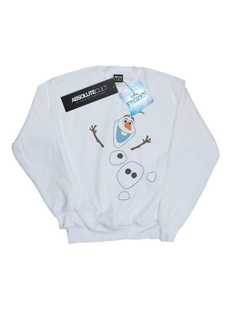 Disney - Sweat La Reine des Neiges Blanc - Kiabi