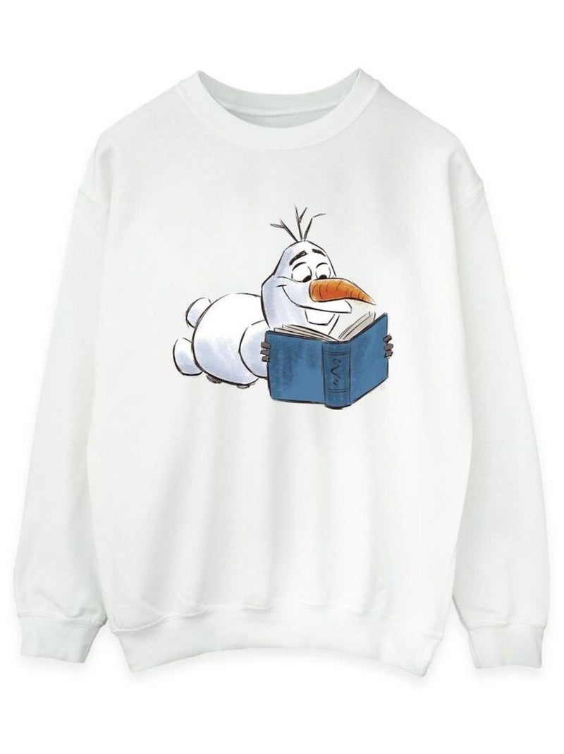 Disney - Sweat La Reine des Neiges Blanc - Kiabi