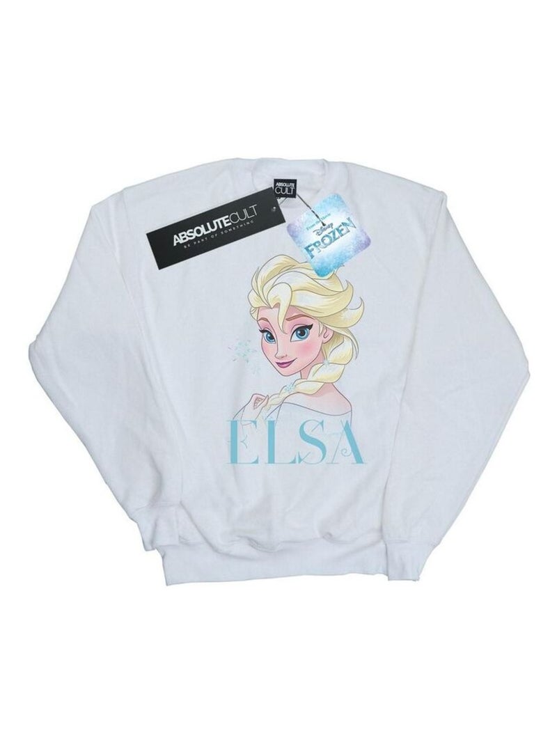 Disney - Sweat La Reine des Neiges Blanc - Kiabi