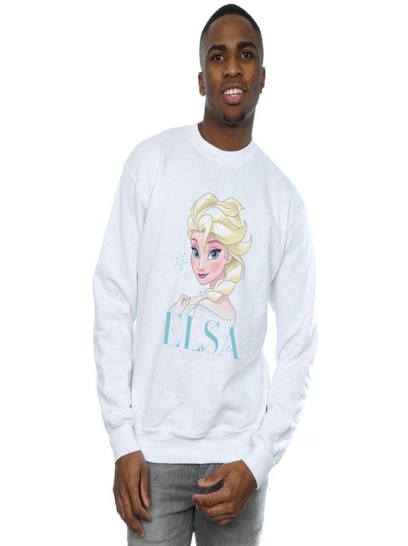 Disney - Sweat La Reine des Neiges Blanc - Kiabi