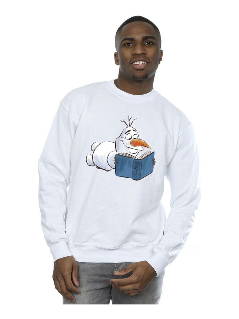 Disney - Sweat La Reine des Neiges Blanc - Kiabi