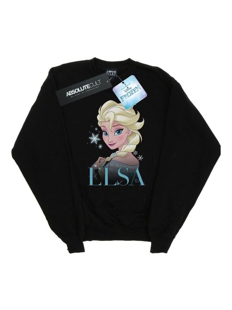 Disney - Sweat La Reine des Neiges Noir - Kiabi