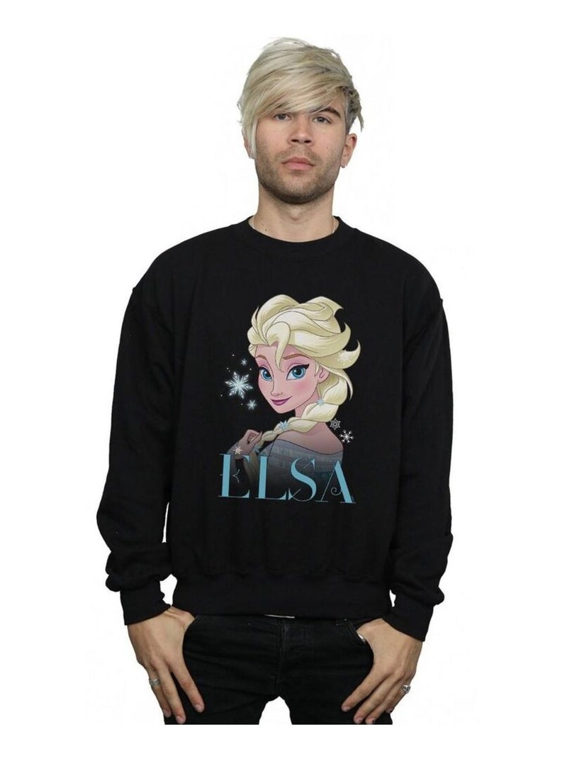 Disney - Sweat La Reine des Neiges Noir - Kiabi