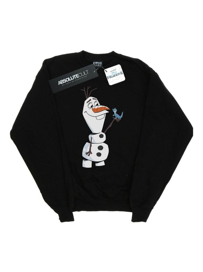 Disney - Sweat La Reine des Neiges Noir - Kiabi