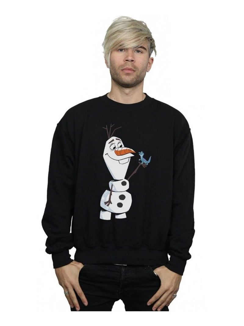Disney - Sweat La Reine des Neiges Noir - Kiabi