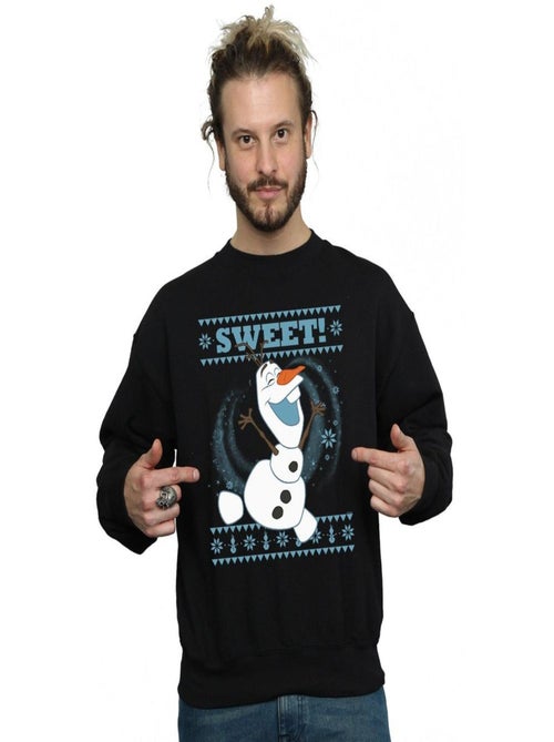 Disney - Sweat La Reine des Neiges SWEET CHRISTMAS - Kiabi