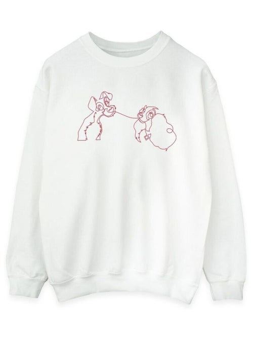 Disney - Sweat LADY AND THE TRAMP - Kiabi