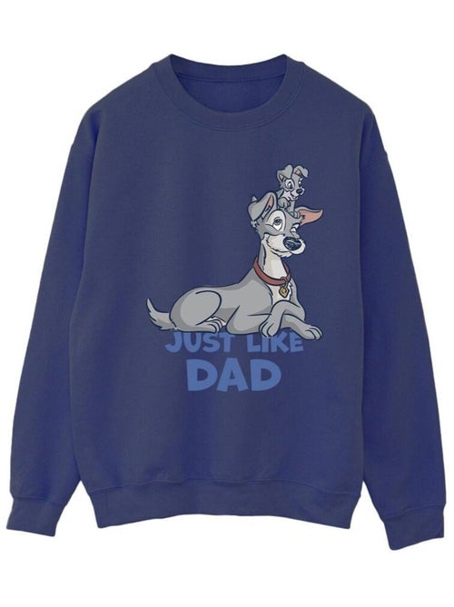 Disney - Sweat LADY AND THE TRAMP JUST LIKE DAD - Kiabi Disney - Sweat LADY AND THE TRAMP JUST LIKE DAD - Kiabi