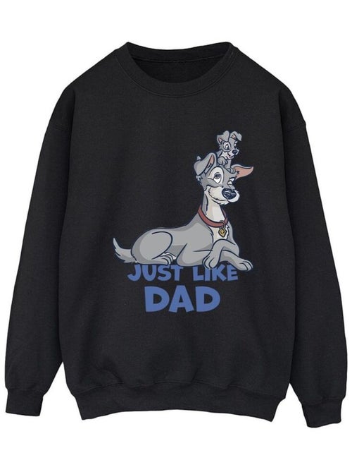 Disney - Sweat LADY AND THE TRAMP JUST LIKE DAD - Kiabi Disney - Sweat LADY AND THE TRAMP JUST LIKE DAD - Kiabi