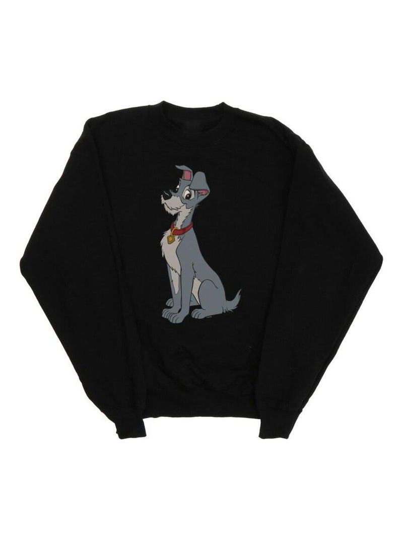 Disney - Sweat LADY AND THE TRAMP Noir - Kiabi