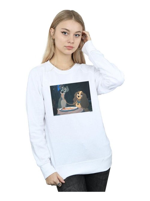 Disney - Sweat LADY AND THE TRAMP SPAGHETTI SLURP - Kiabi