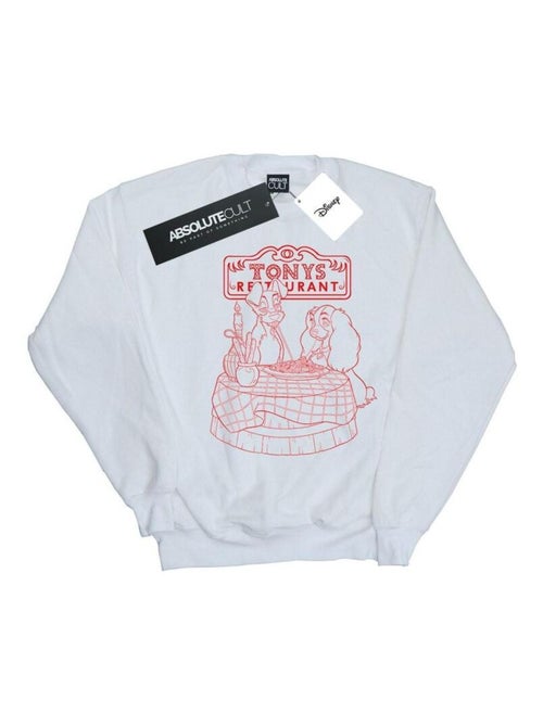 Disney - Sweat LADY AND THE TRAMP THAT'S AMORE - Kiabi Disney - Sweat LADY AND THE TRAMP THAT'S AMORE - Kiabi