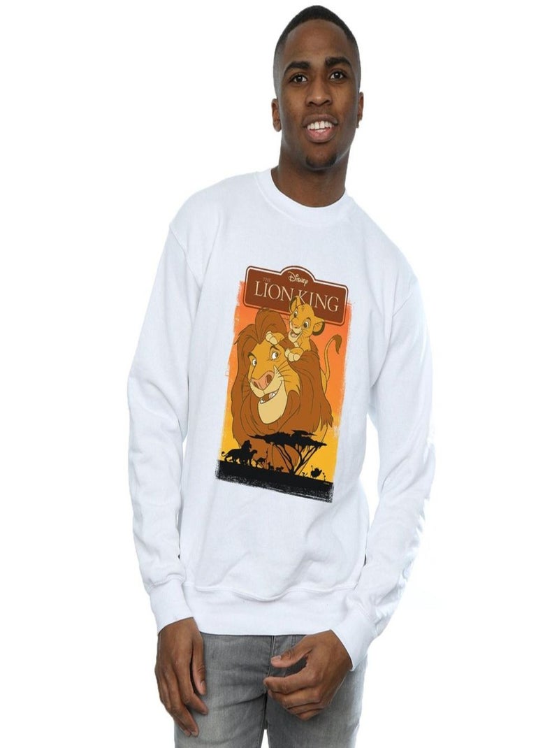 Disney - Sweat Le Roi Lion Blanc - Kiabi