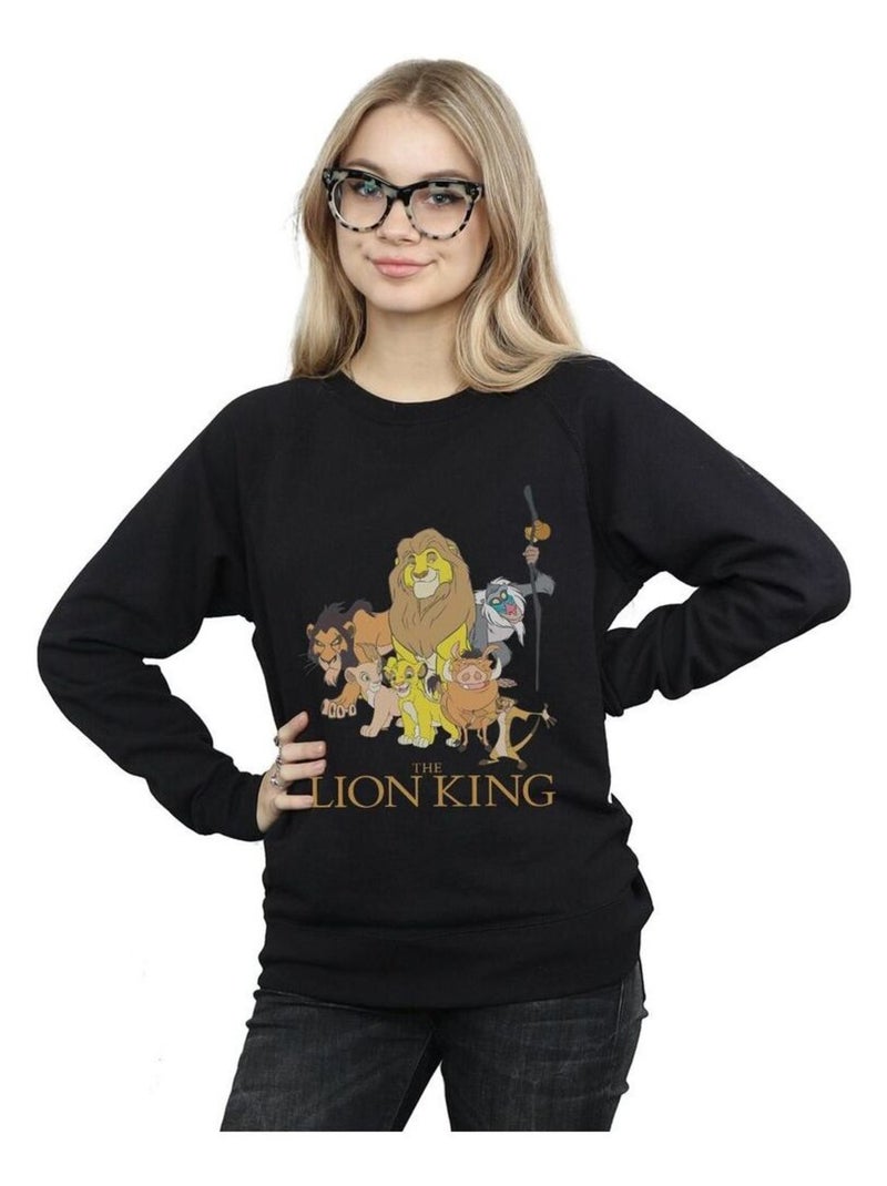 Disney - Sweat Le Roi Lion Noir - Kiabi