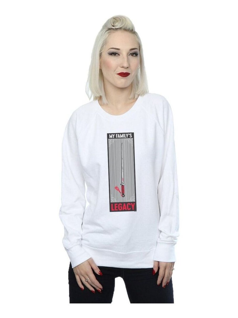 Disney - Sweat LEGACY Blanc - Kiabi
