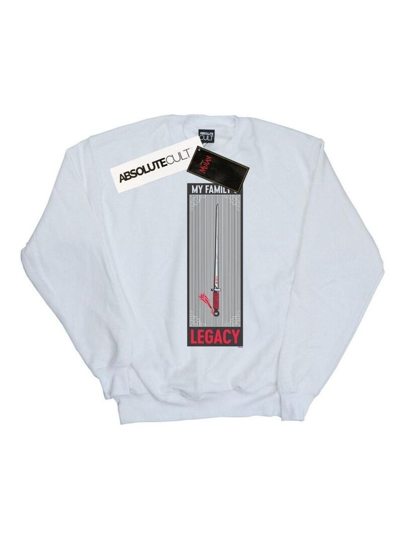 Disney - Sweat LEGACY Blanc - Kiabi