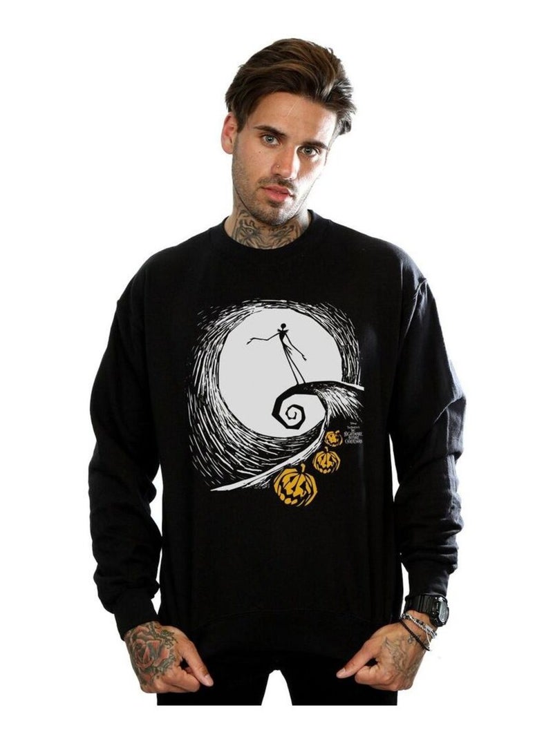 Disney - Sweat L'Étrange Noël de monsieur Jack JACK'S LAMENT Noir - Kiabi