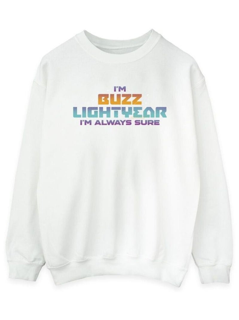 Disney - Sweat LIGHTYEAR ALWAYS SURE Blanc - Kiabi
