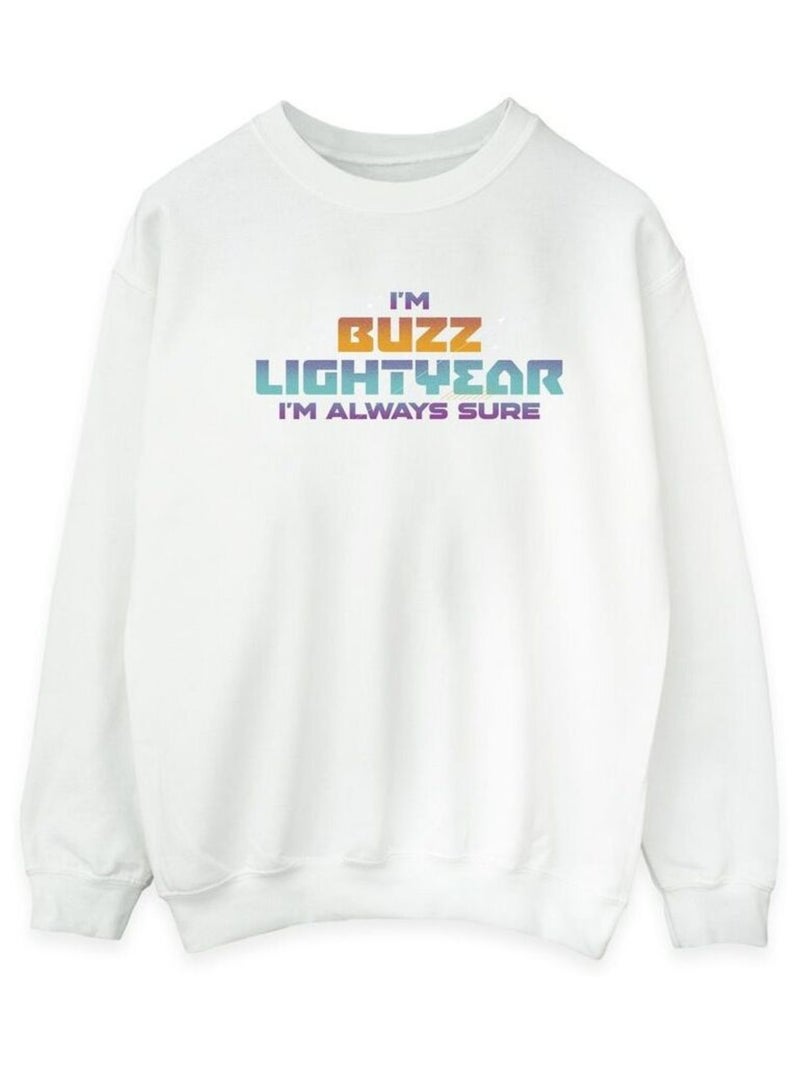 Disney - Sweat LIGHTYEAR ALWAYS SURE Blanc - Kiabi