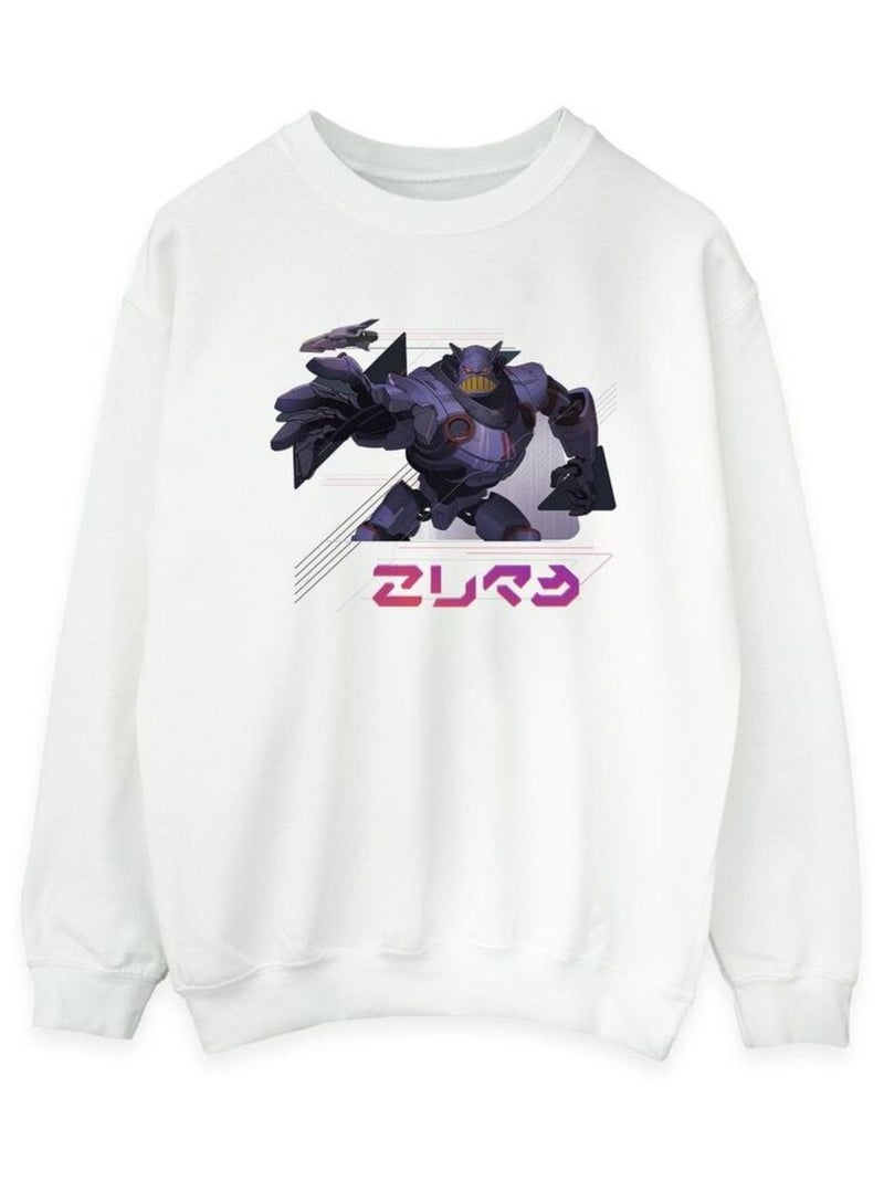 Disney - Sweat LIGHTYEAR Blanc - Kiabi