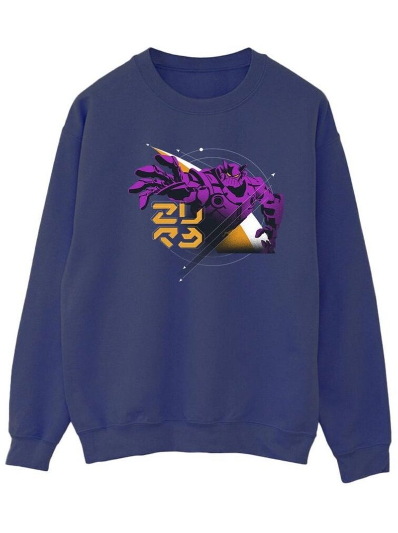 Disney - Sweat LIGHTYEAR Bleu marine - Kiabi