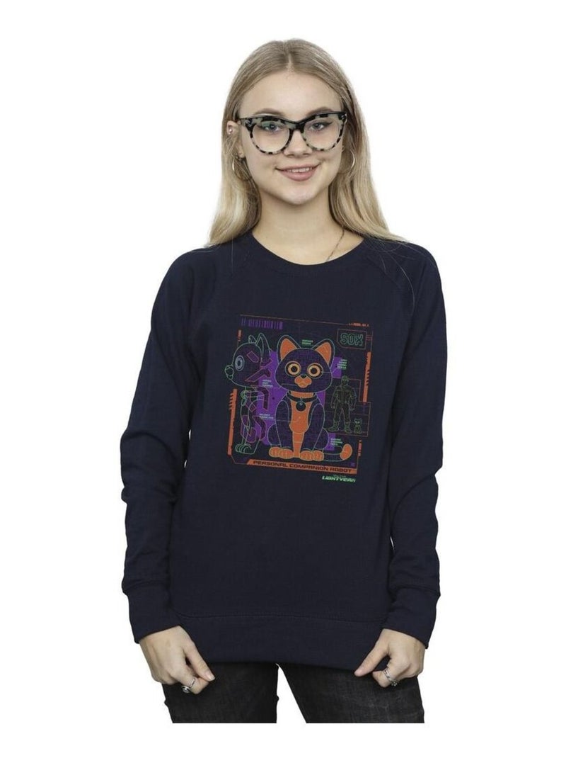 Disney - Sweat LIGHTYEAR Bleu marine - Kiabi
