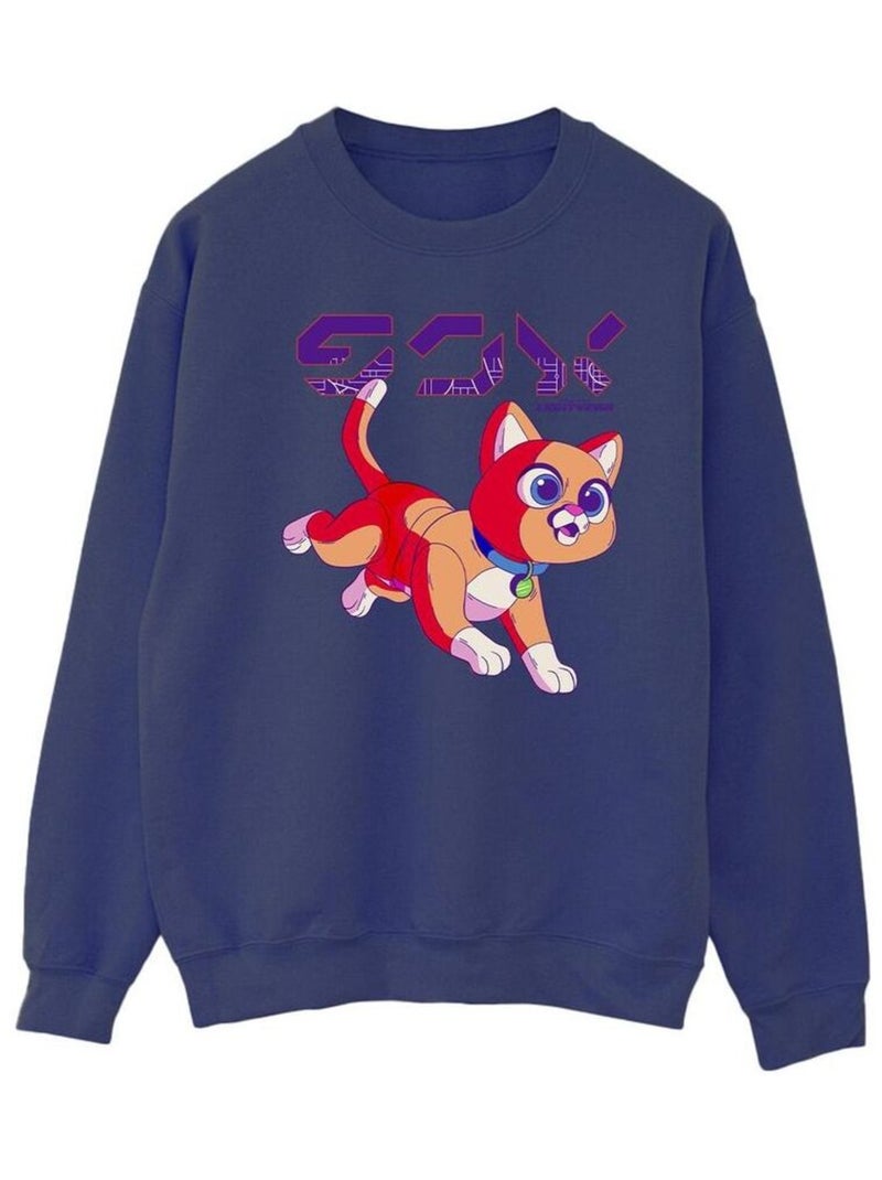 Disney - Sweat LIGHTYEAR Bleu marine - Kiabi