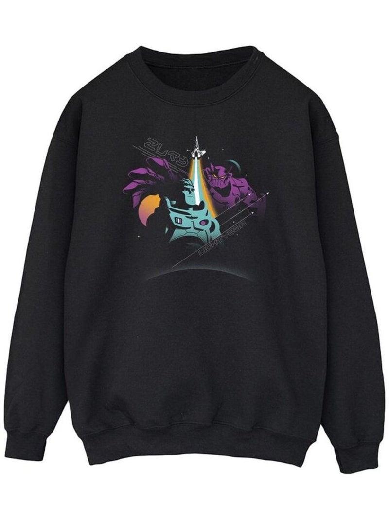 Disney - Sweat LIGHTYEAR IN SPACE Noir - Kiabi