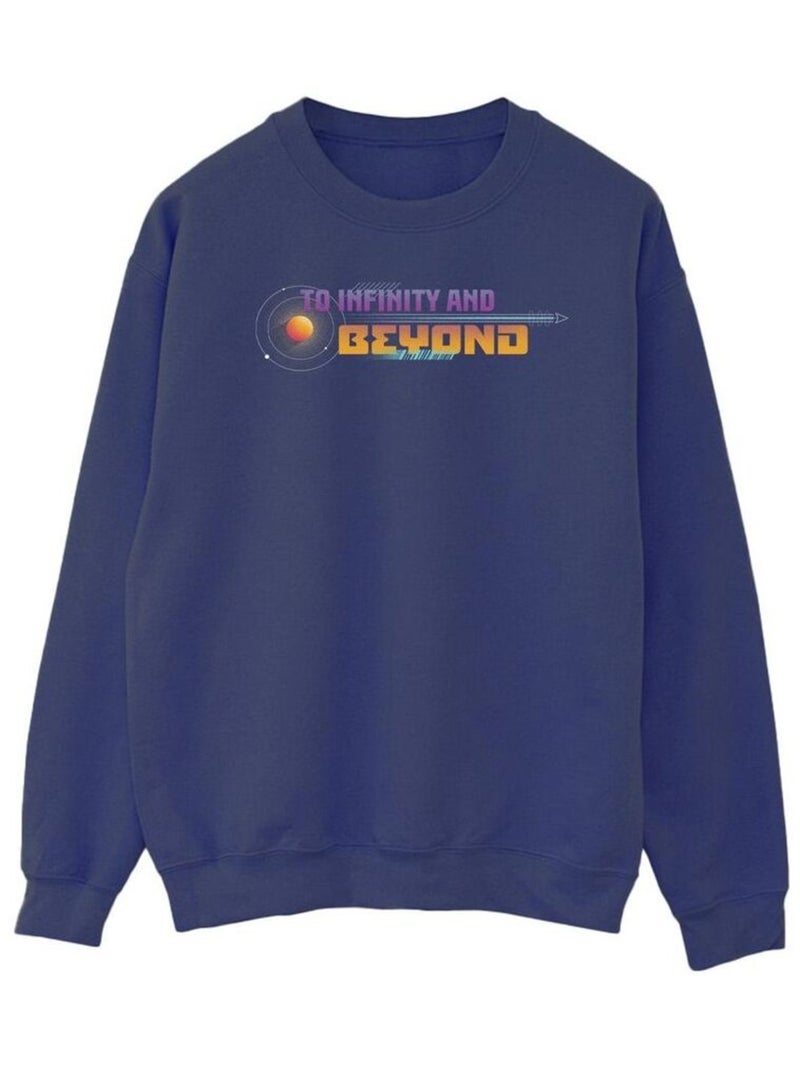 Disney - Sweat LIGHTYEAR INFINITY AND BEYOND Bleu marine - Kiabi