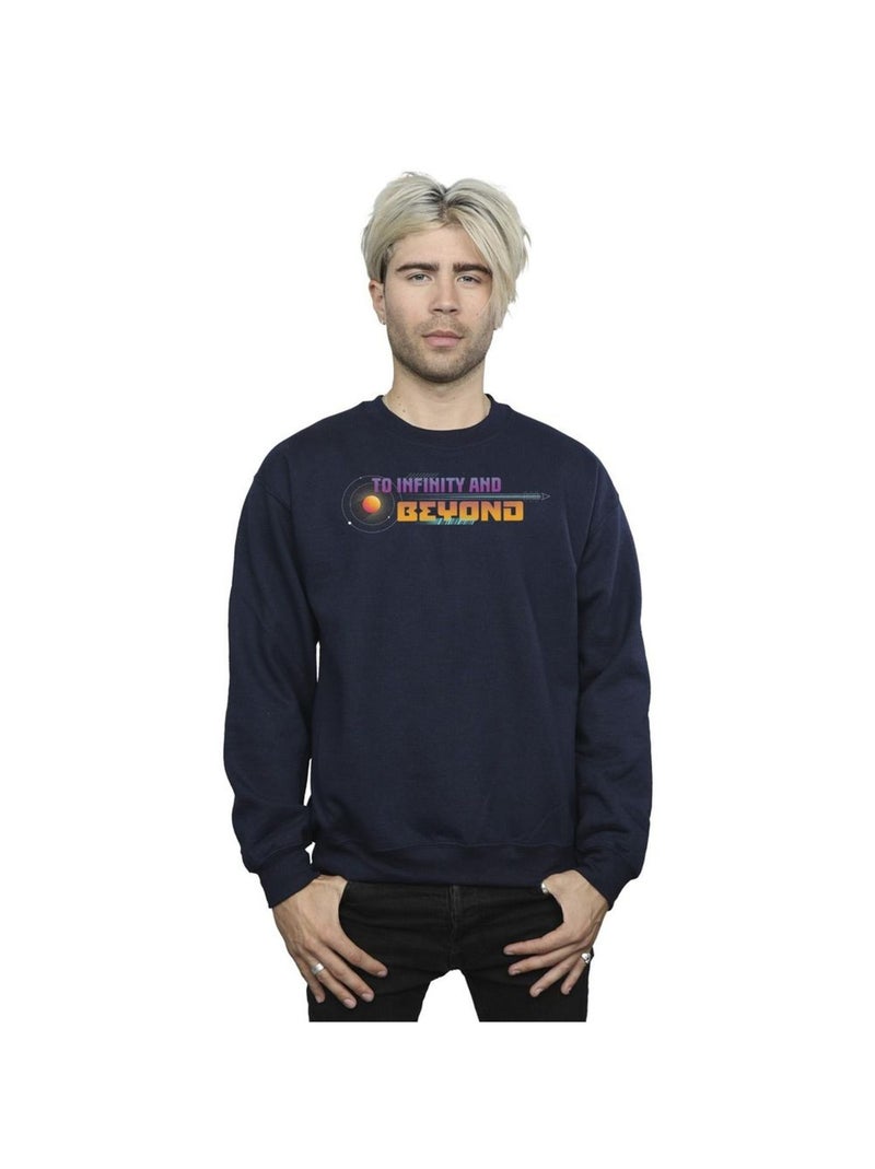 Disney - Sweat LIGHTYEAR INFINITY AND BEYOND Bleu marine - Kiabi