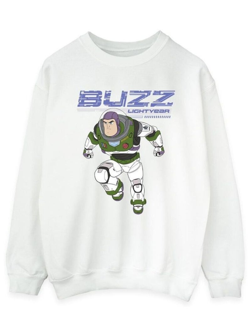 Disney - Sweat LIGHTYEAR JUMP TO ACTION Blanc - Kiabi
