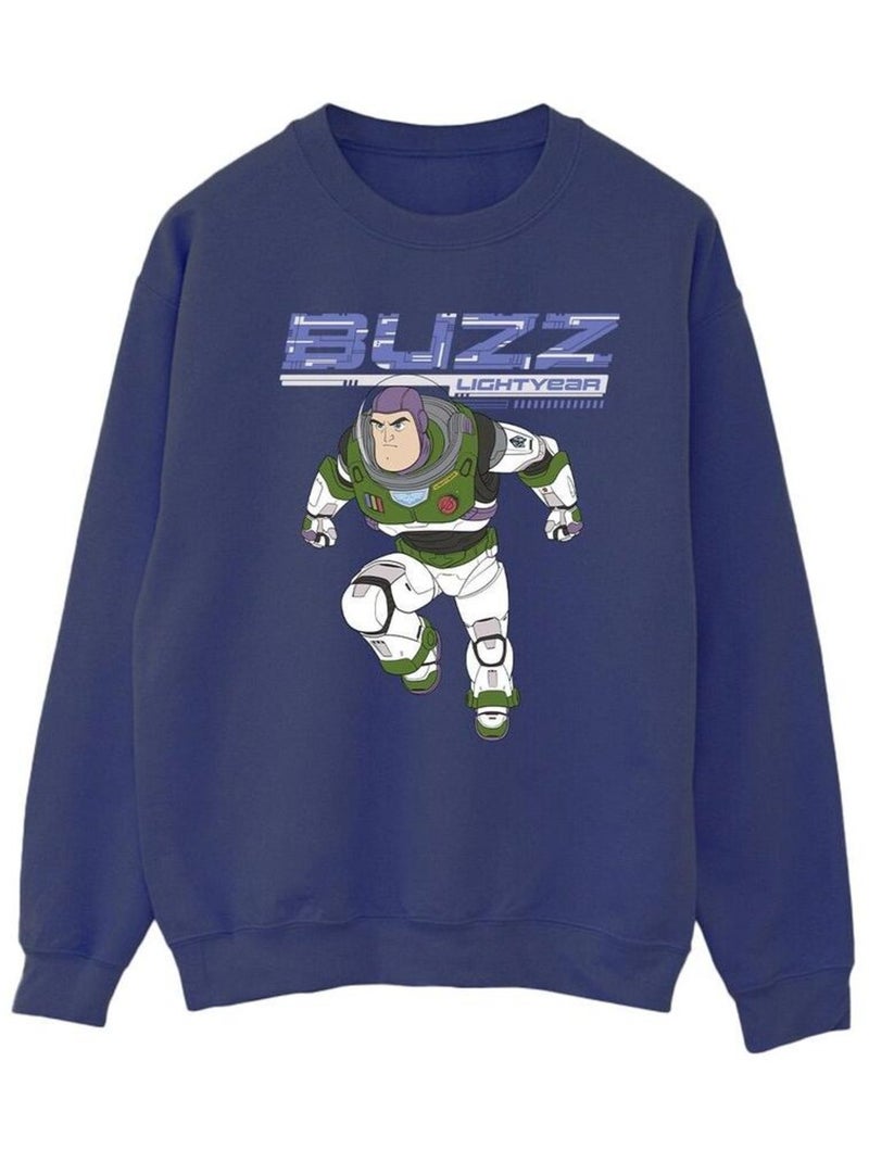 Disney - Sweat LIGHTYEAR JUMP TO ACTION Bleu marine - Kiabi