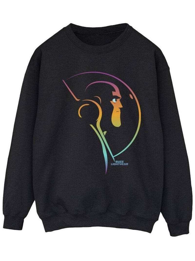 Disney - Sweat LIGHTYEAR Noir - Kiabi