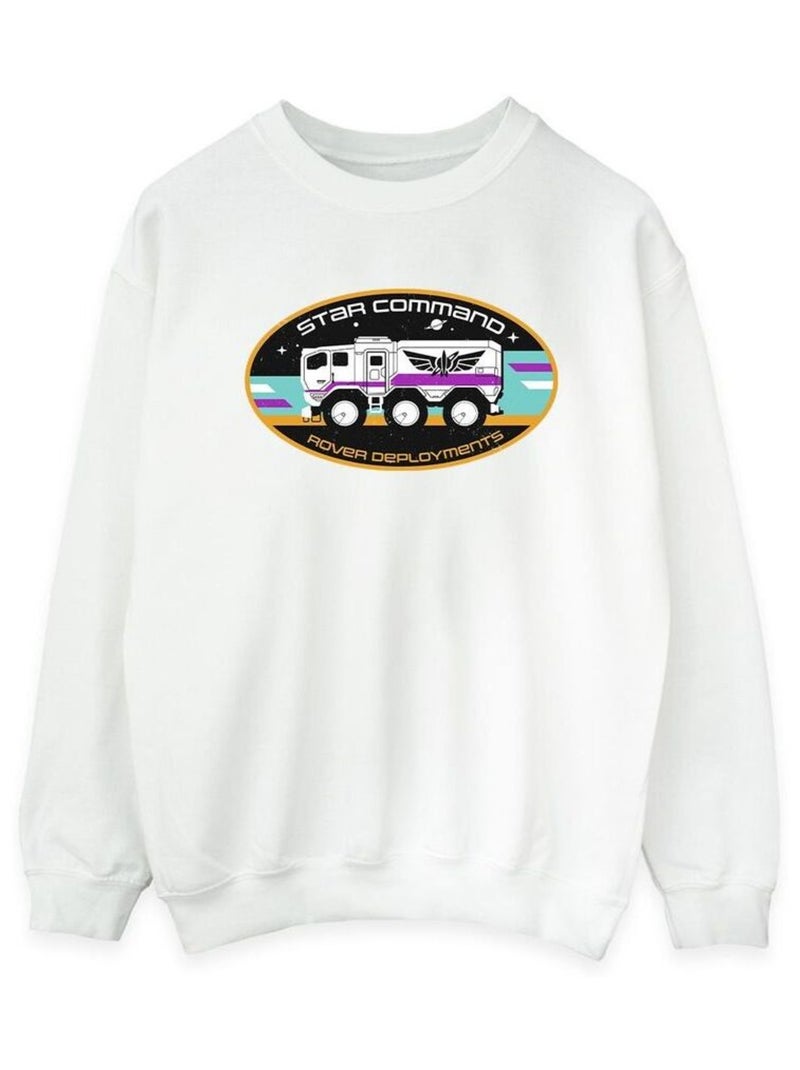 Disney - Sweat LIGHTYEAR ROVER DEPLOYMENT Blanc - Kiabi