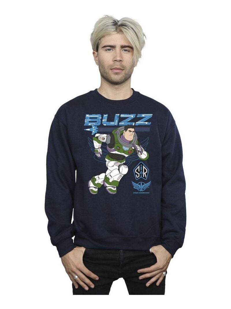 Disney - Sweat LIGHTYEAR RUN TO ACTION Bleu marine - Kiabi