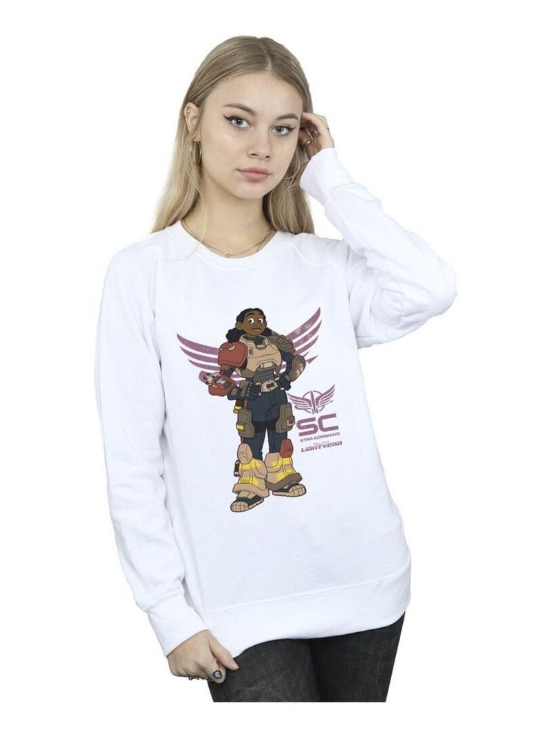 Disney - Sweat LIGHTYEAR STAR COMMAND Blanc - Kiabi