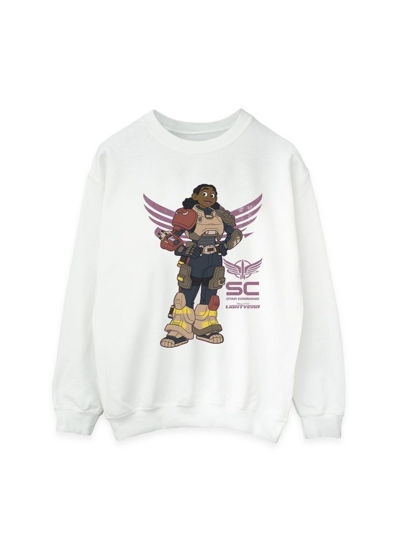 Disney - Sweat LIGHTYEAR STAR COMMAND Blanc - Kiabi