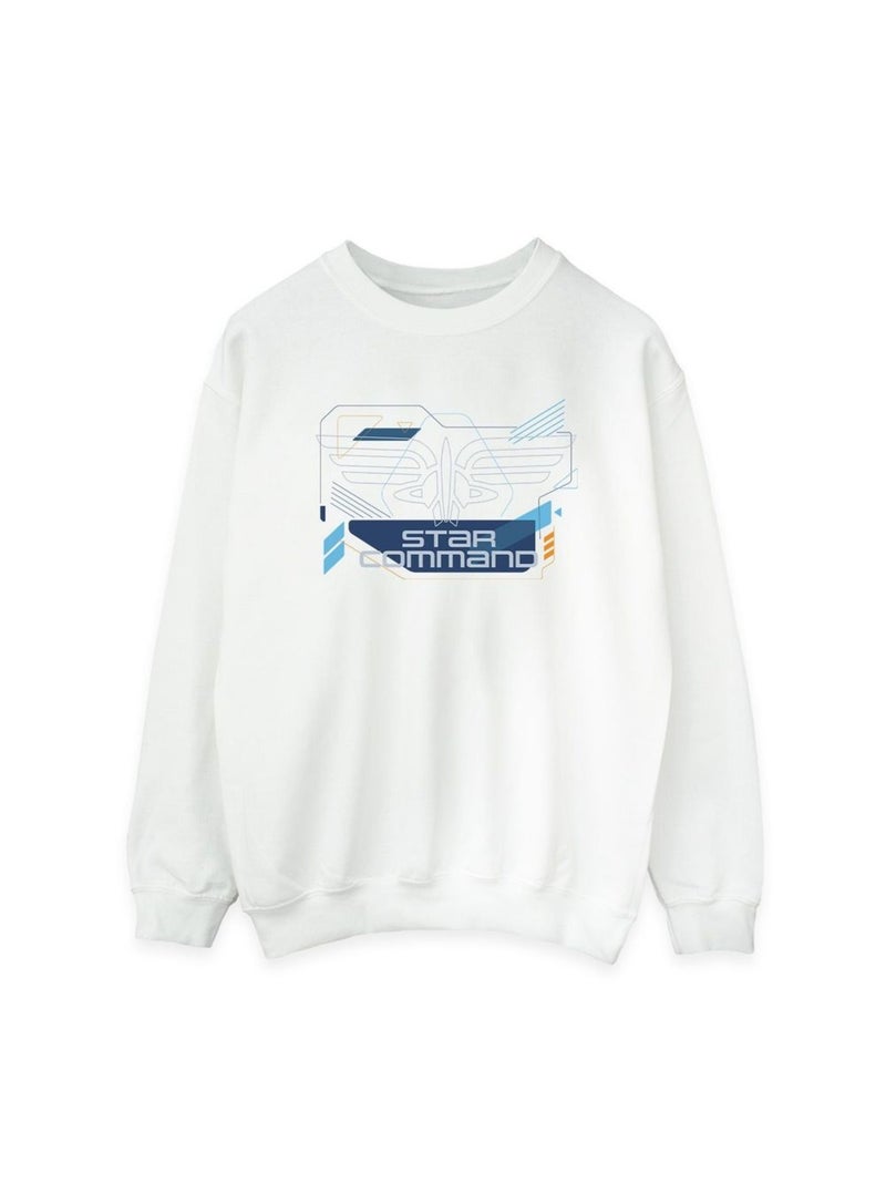Disney - Sweat LIGHTYEAR STAR COMMANDS Blanc - Kiabi