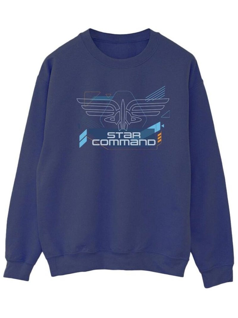 Disney - Sweat LIGHTYEAR STAR COMMANDS Bleu marine - Kiabi