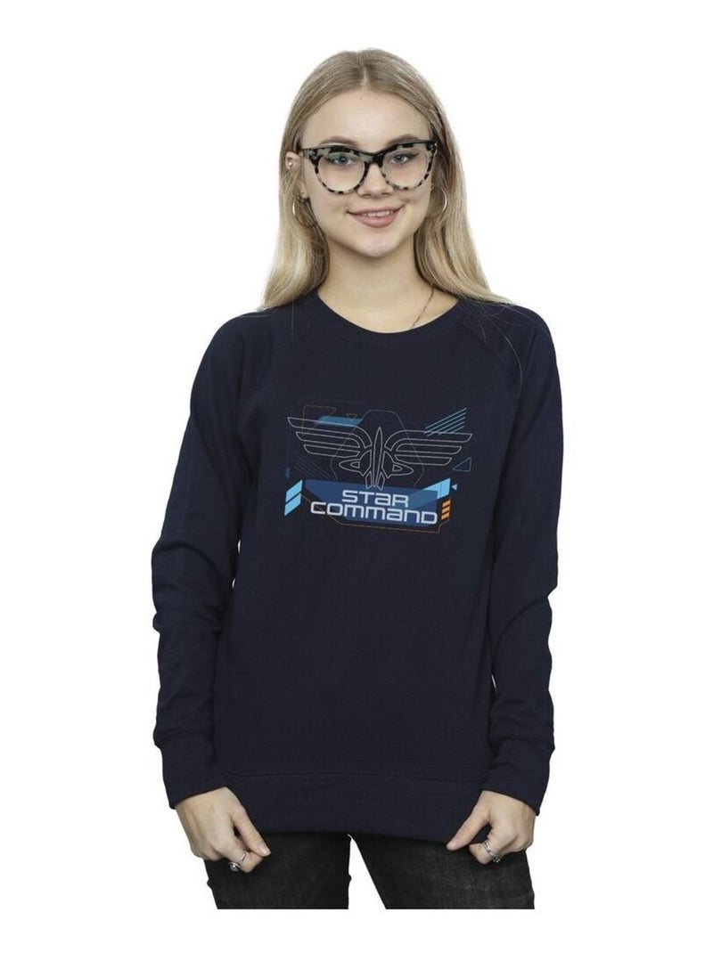 Disney - Sweat LIGHTYEAR STAR COMMANDS Bleu marine - Kiabi