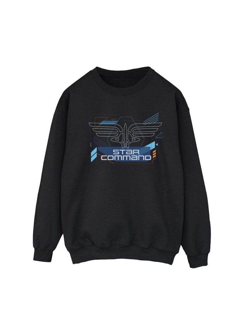 Disney - Sweat LIGHTYEAR STAR COMMANDS Noir - Kiabi