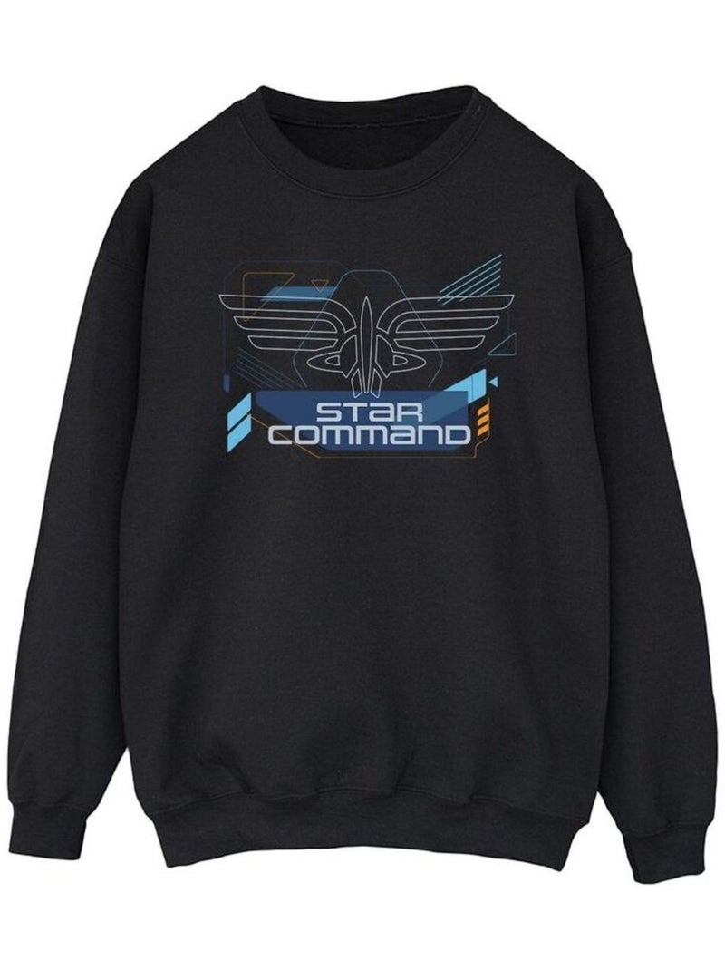Disney - Sweat LIGHTYEAR STAR COMMANDS Noir - Kiabi