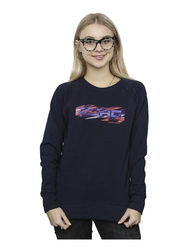 Disney - Sweat LIGHTYEAR ZURG GRAPHIC TITLE Bleu marine - Kiabi