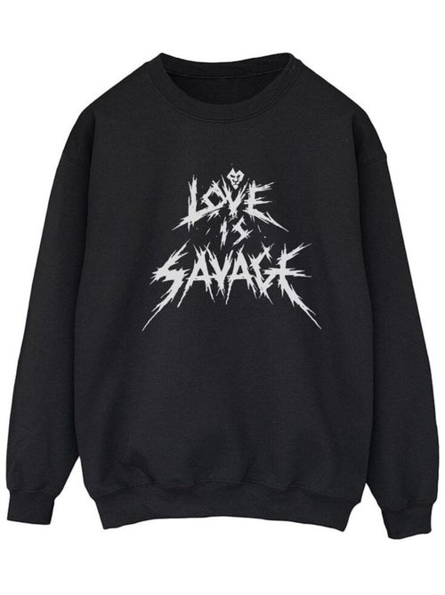 Disney - Sweat LOVE IS SAVAGE - Kiabi
