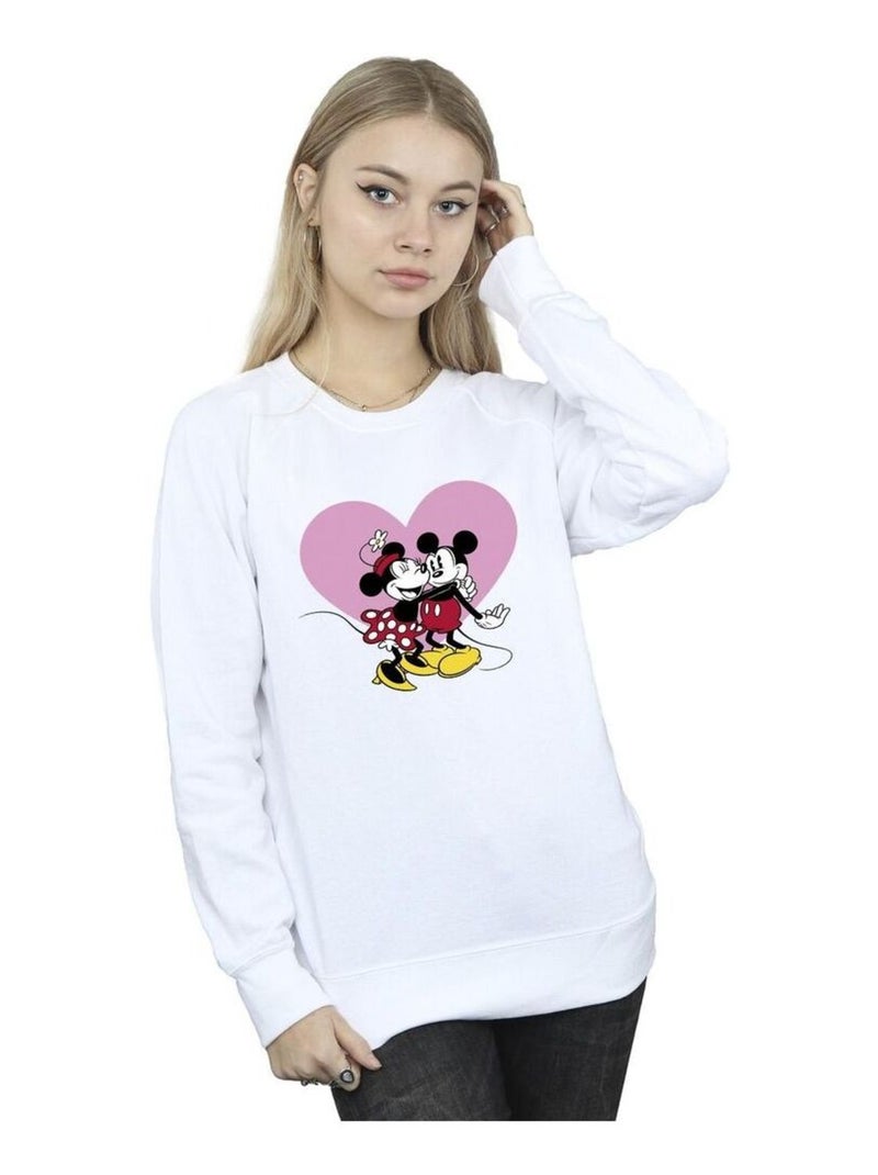 Disney - Sweat LOVE LANGUAGES Blanc - Kiabi