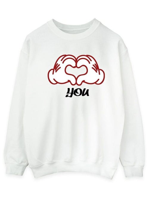 Disney - Sweat LOVE YOU HANDS - Kiabi Disney - Sweat LOVE YOU HANDS - Kiabi