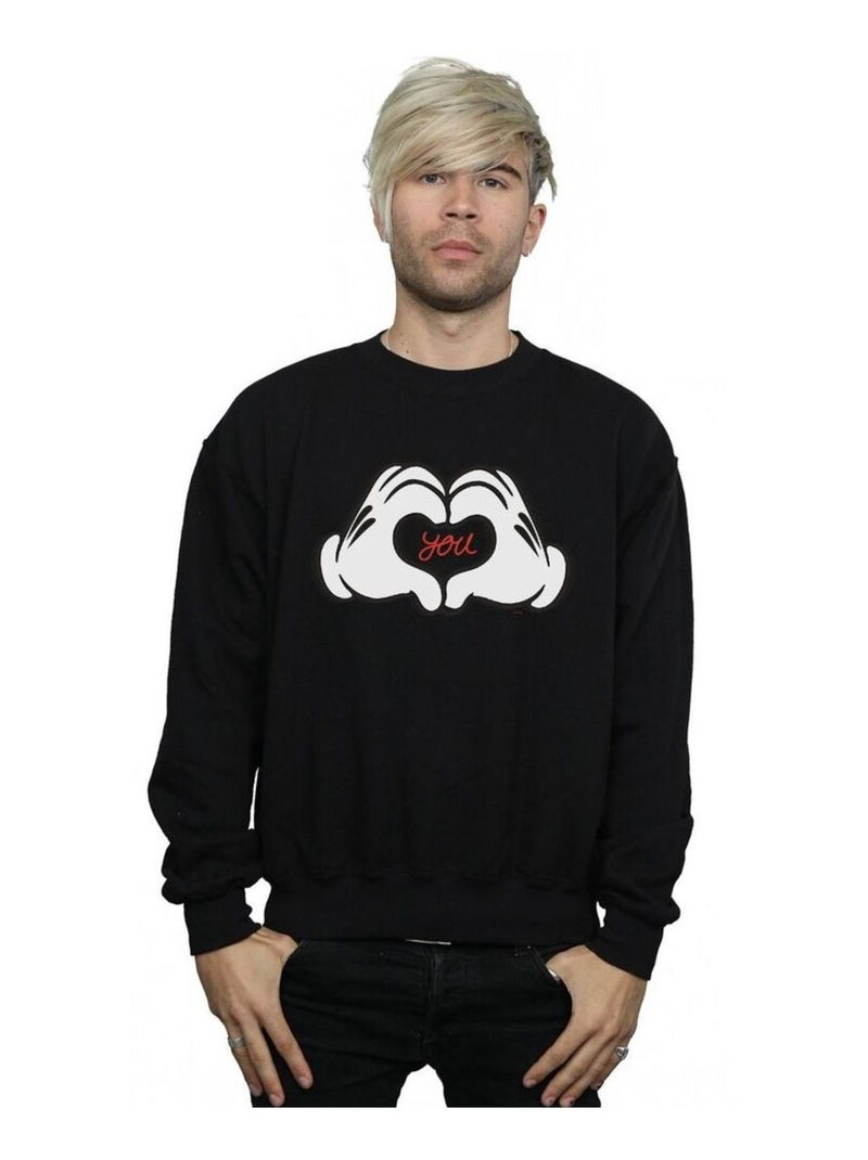 Disney - Sweat LOVES YOU Noir - Kiabi
