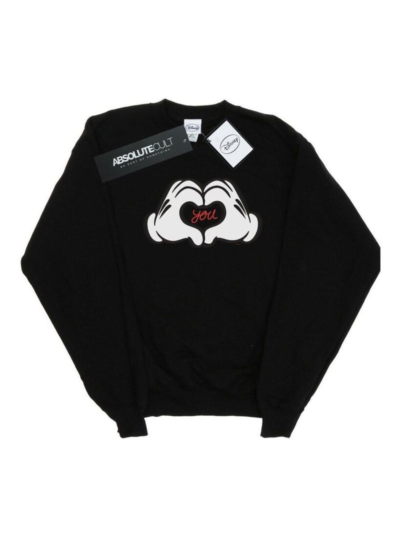 Disney - Sweat LOVES YOU Noir - Kiabi