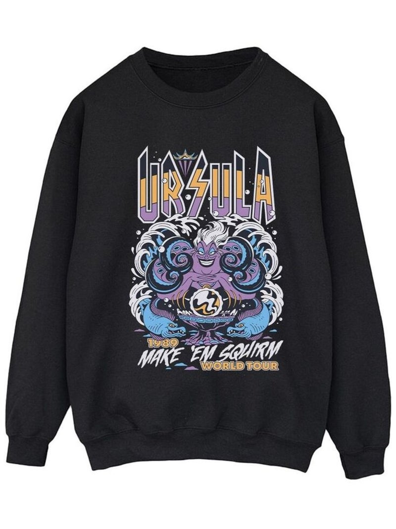 Disney - Sweat MAKE EM SQUIRM Noir - Kiabi